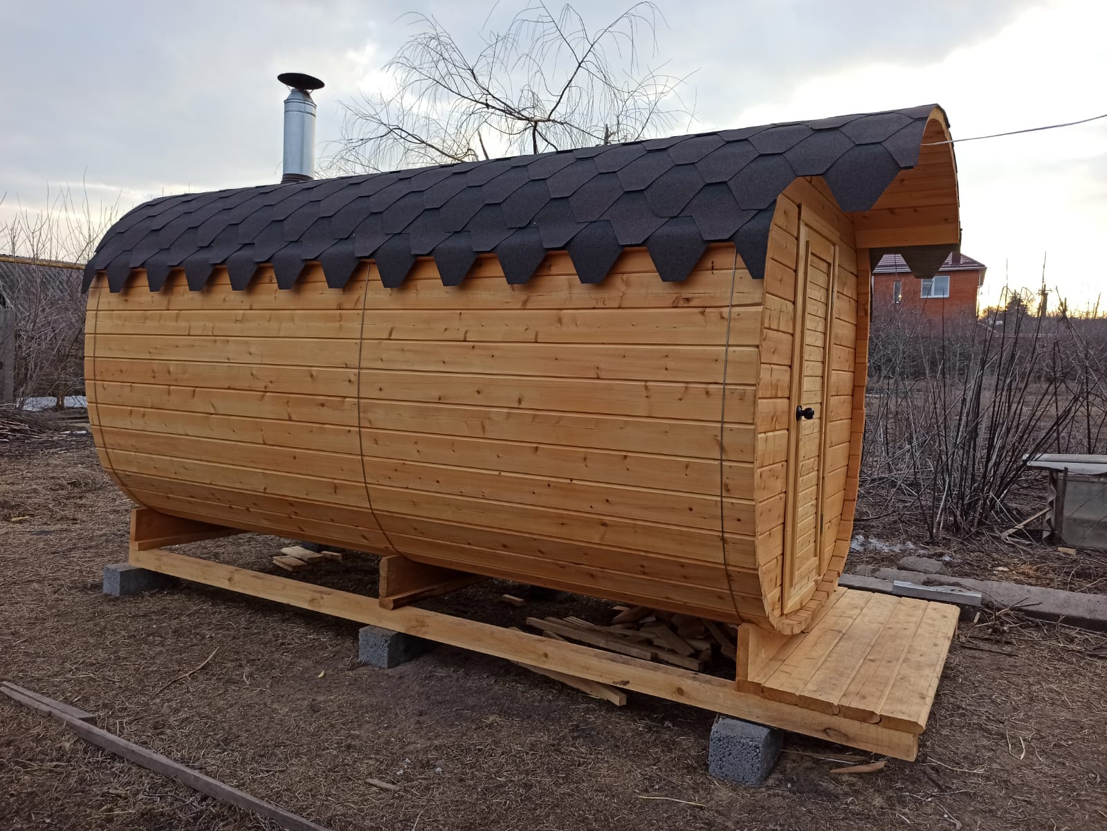 Баня Квадро 4 метра
