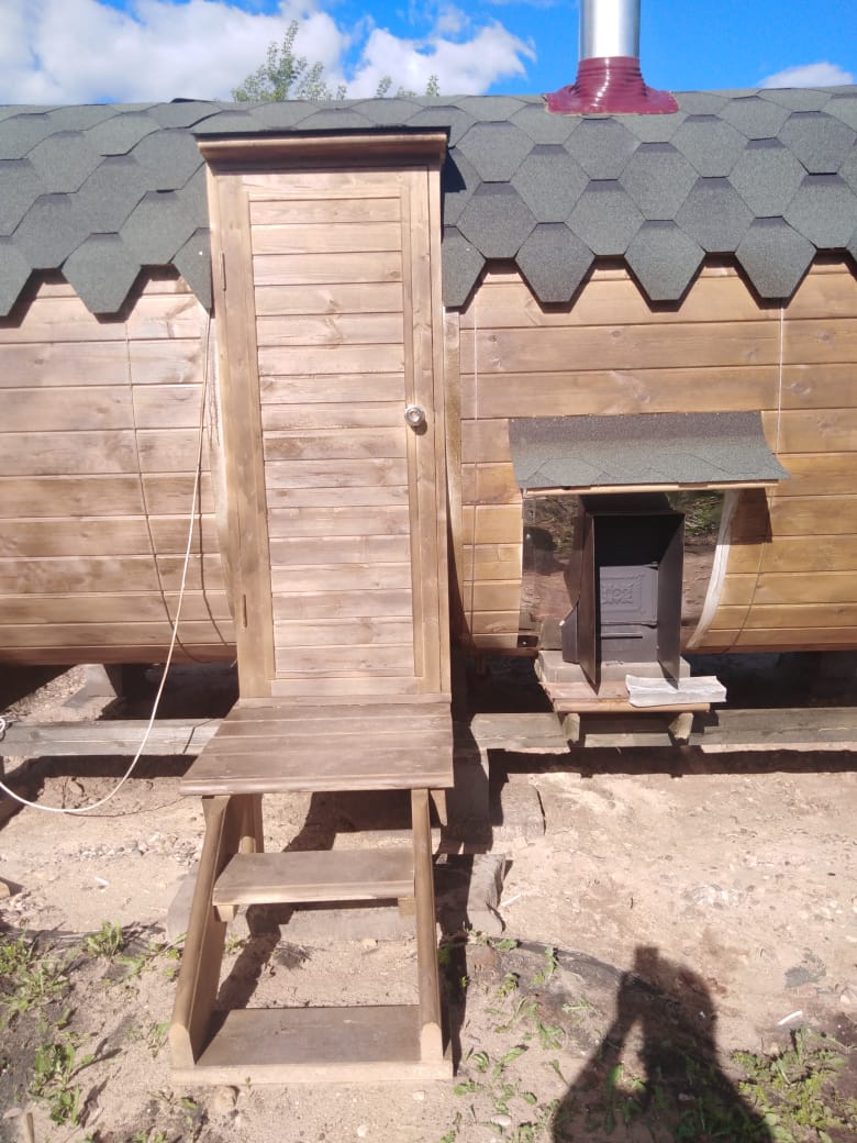 Баня Квадро 4 метра