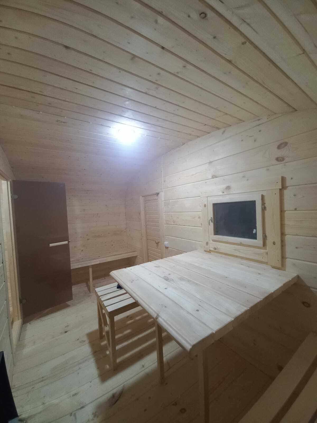 Баня Квадроовал 4/4 метра