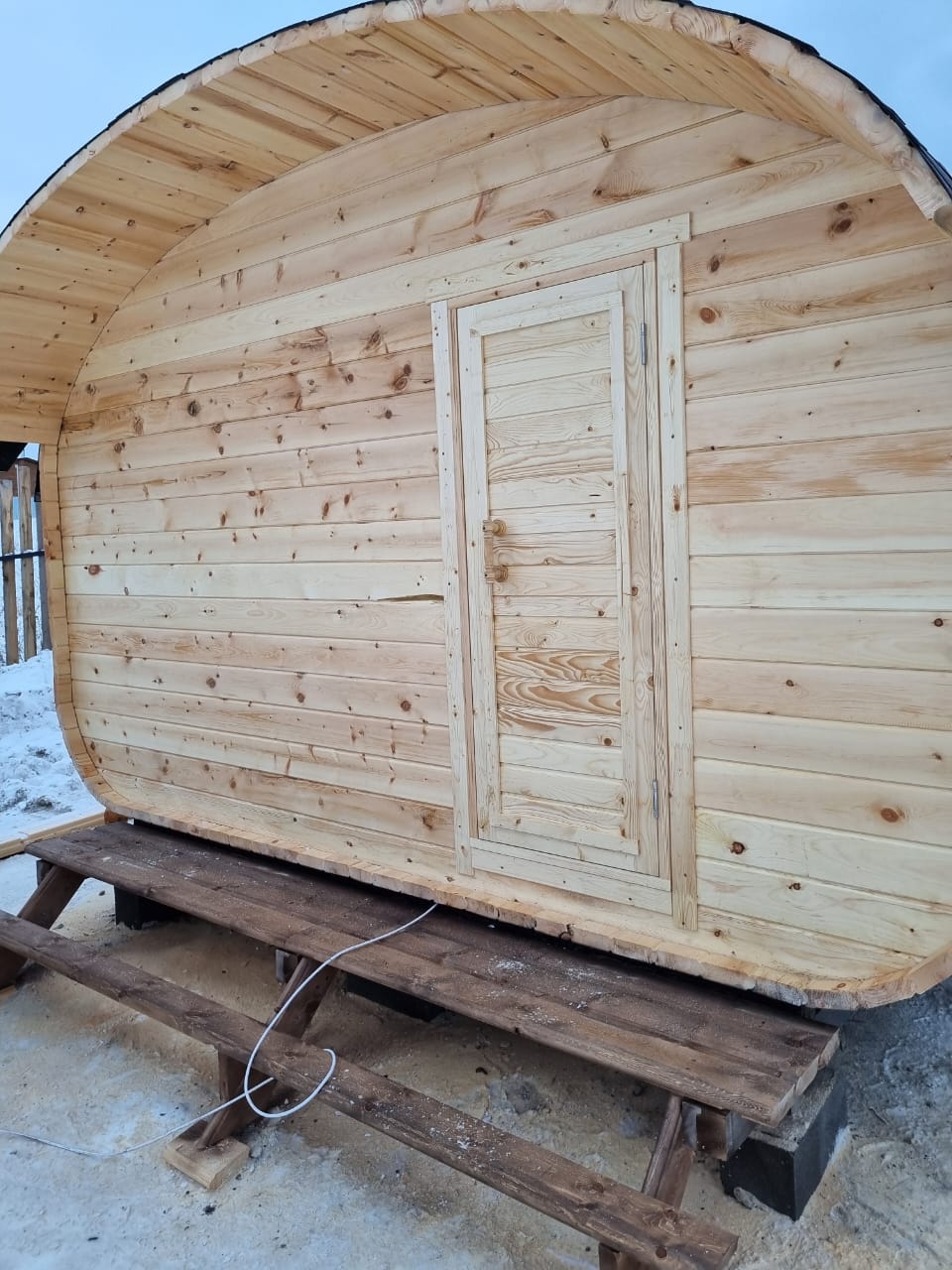 Баня Квадроовал 3/4