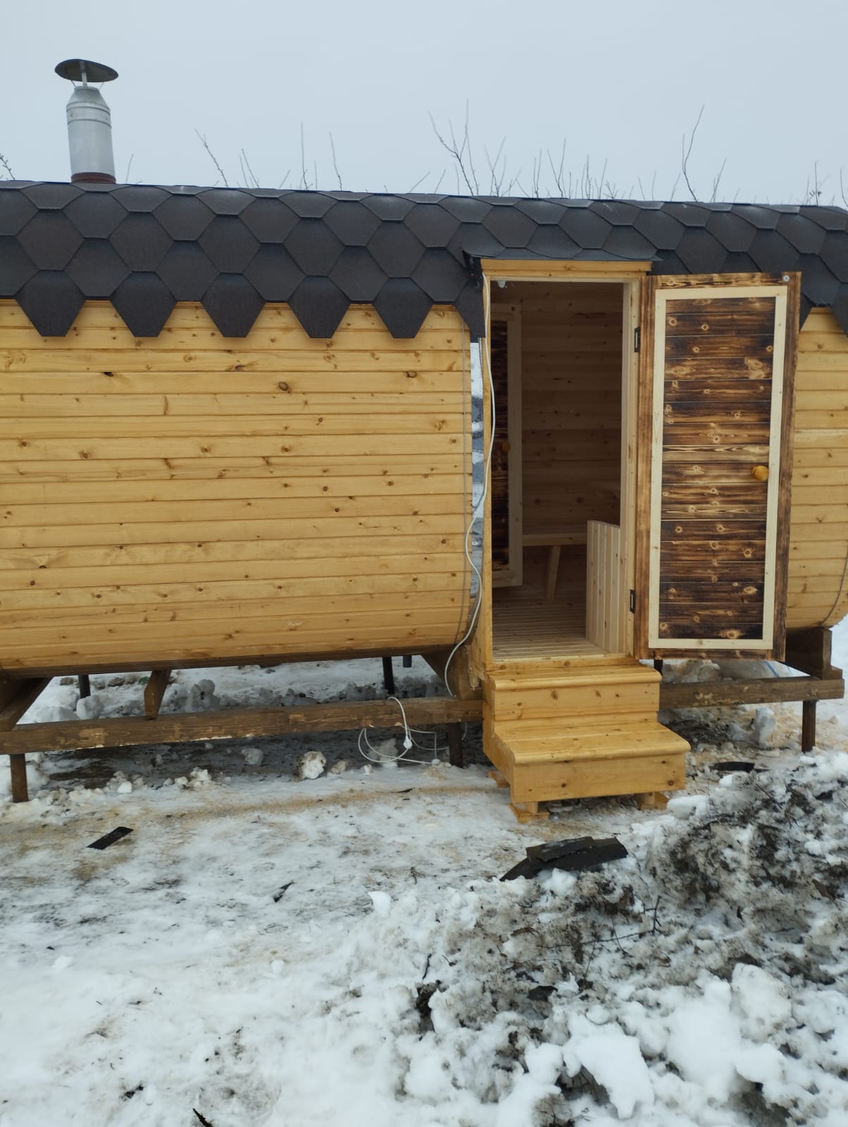 Баня Квадро 4 метра