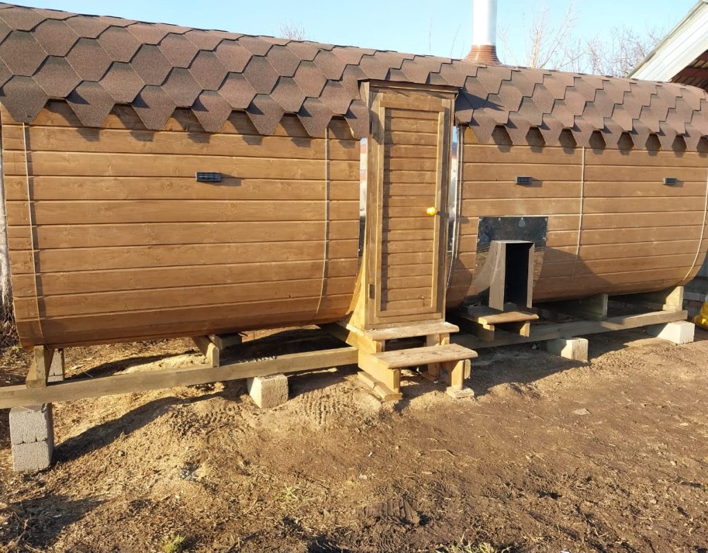 Баня Квадро 6 метров
